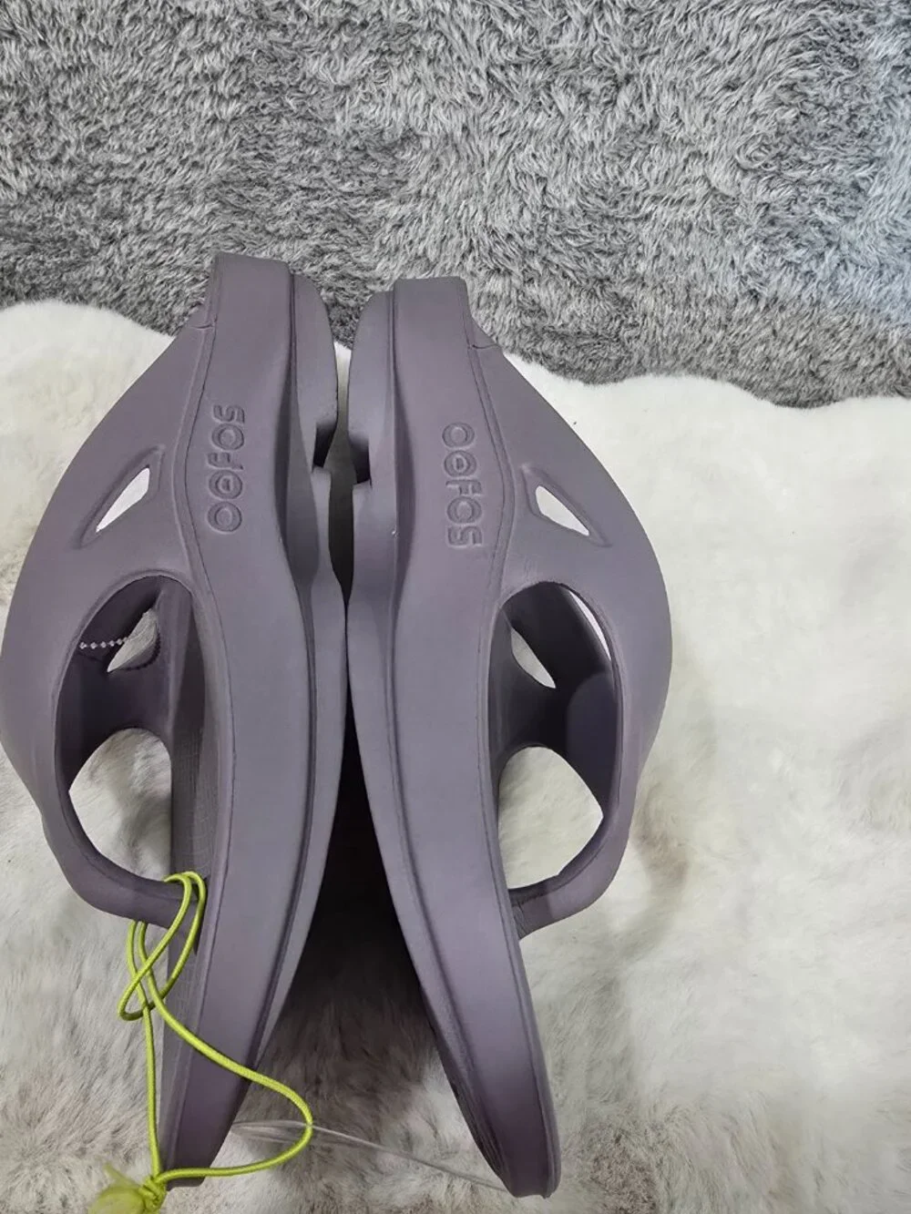 Oofos Ooriginal Unisex Recovery Thong Sandle Mauve Men's 11 Women's 13 NEW